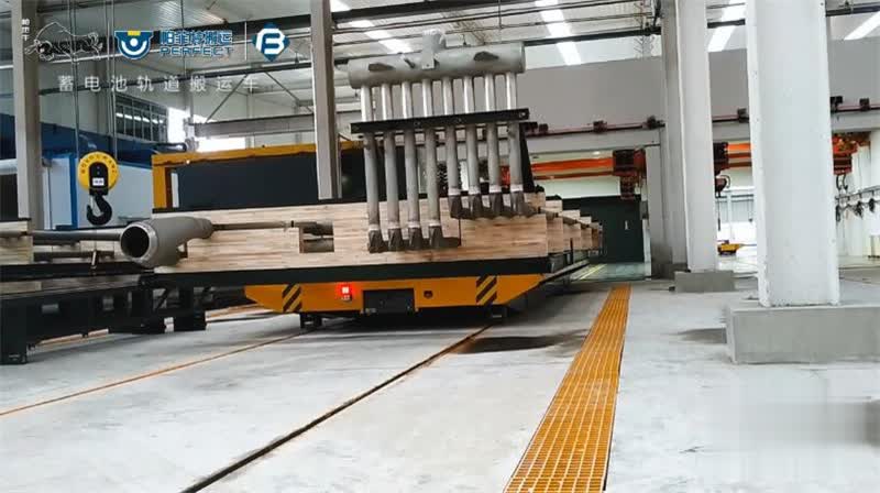 motorized die cart for industrial product handling 10 tons